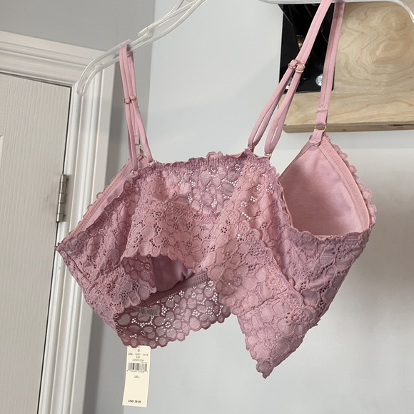Aerie Lacey rose bralette - Picture 2 of 5